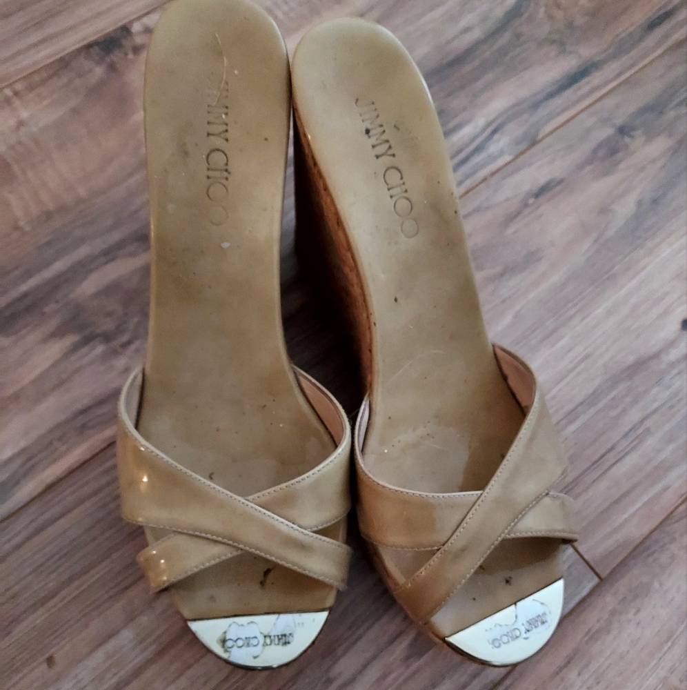 Jimmy Choo wedge sandals